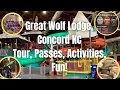 Great Wolf Lodge Resort Tour Charlotte - Concord NC Wolf Pass Tour Activities Savings