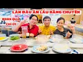 Download Lagu Anh em mồ côi cha mẹ Dưỡng, Danh lần đầu ăn lẩu băng chuyền, ăn thiệt là ngon là vui | Trang LTP