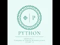 Python - 2nd Session