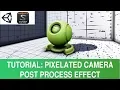 Unity Shader with ASE Tutorial Pixelate Post-Process Camera Effect
