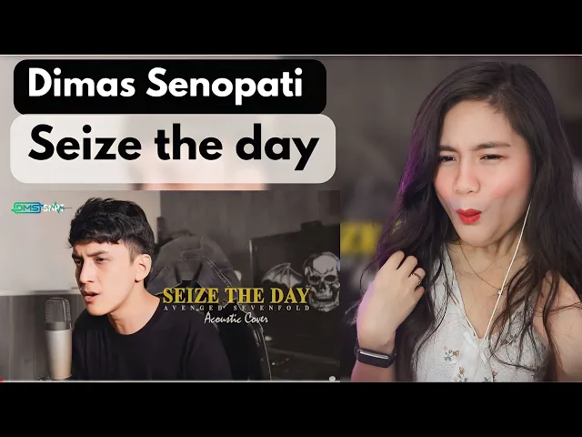 Download MP3 Dimas Senopati  - Seize The Day  (Acoustic cover) II REACTON VIDEO