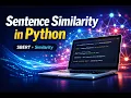 SBERT Sentence Similarity in Python Simple Similarity