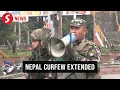 Lagu Nepal curfew extended as young protesters, army resume talks