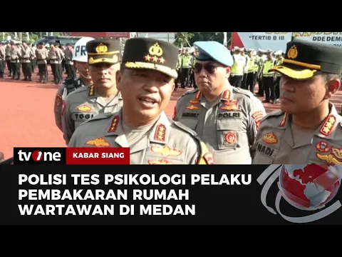 Polisi Periksa Psikologi Tersangka Pembakaran Rumah Wartawan di Karo