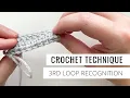 How to Find the 3rd Loop on a Crochet Stitch