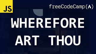 freeCodeCamp solutions - Wherefore art thou
