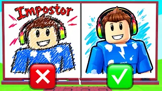 ILYEN LETT a Roblox JÁTÉKUNK! | Draw With an IMPOSTOR! FRISSÍTÉS!