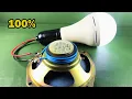 2021 Free Energy Generator Coil Self Running Using By Speaker Magnet 100