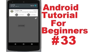 Android Tutorial for Beginners 33 Introduction to Services and Creating Started Service
