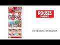 Ad Rouses Markets - Weekly Ad