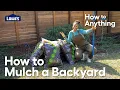 How to Mulch a Backyard How To Anything