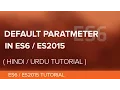Function Default Parameter in - Hindi Urdu Tutorial