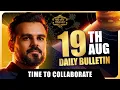Numerology Prediction 19 August Rahu Kaal Titthi Nakshatra Rise with Rishabh