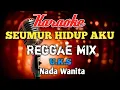Lagu Disana menanti disini menunggu Reggaemix Karaoke nada Wanita