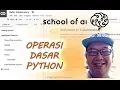 Operasi Python Sederhana -