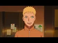 Boruto meets Sasuke in angry after Naruto spoils Himawari birt ay cake