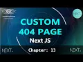 13 Custom 404 Page In Next JS 404 Error Page Page Not Found Next JS Next JS 13