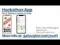 Hackathon Part 5 - Plotting a Team on a Map Using MapKit