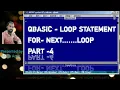 QBasic For next loop qbasic for next loop qbasic in hindi qbasic programming in hindi qbasic