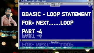 QBasic For next loop qbasic for next loop qbasic in hindi qbasic programming in hindi qbasic