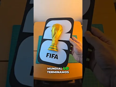Logo del mundial 2026 🏆 #mundial #fifa26 #diy