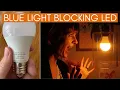 amber blue light blocking light bulbs