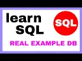 PostgreSQL Training - Entire Database Example