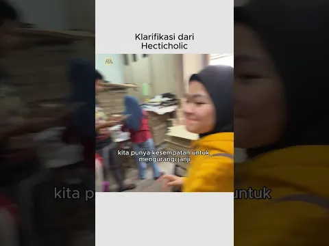 klarifikasi dari hecticholic #wnisimulator #umkmlokal #hecticholic