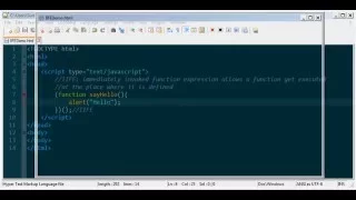 Javascript Immediately invoked function expression IIFE