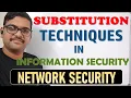 05-Substitution Techniques in Network Security Caesar Cipher Playfair Cipher Explained