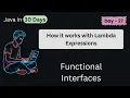 Functional Interface Master Java 8 with Examples Lambda Expressions DAY - 27 Part