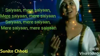  saiyaan lyrics harshdeep kaur mix by bhavariya 