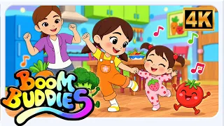 Wimbo wa Mboga 🥕🥦🍅 | Boom Buddies | Nyimbo za Watoto | Jifunze Majina ya Mboga