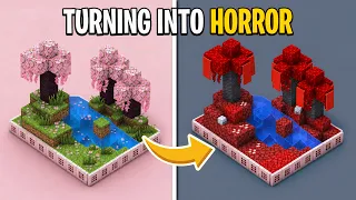 I Turn Every Minecraft Biome Intro a Horror!