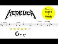 Download Lagu Metallica - One [DRUM SCORE + MUSIC]