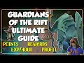 Guardians of the Rift ULTIMATE Guide OSRS - Points Exp Profit Rewards More