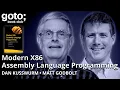 Modern X86 Assembly Language Programming Daniel Kusswurm Matt Godbolt GOTO 2025