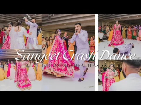 Download MP3 Surprise Crash Sangeet Dance | GlamByGilly #BecomingTheAujlas #sangeet
