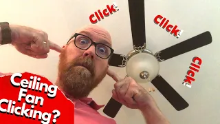 Ceiling Fan Click Noise Here s another possible cause of the clicking ceiling fan