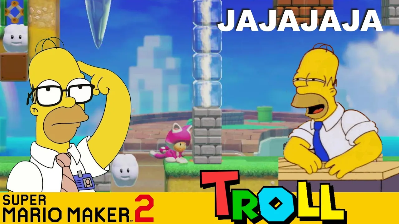 INTELIGENCIA 🧐 vs MEGA TROLL 3D 🤣🤣 | SMM2 en español