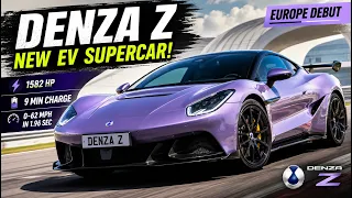 denza z debuts in europe to take aim at ferrari and porsche