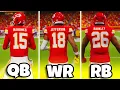 I Built Patrick Mahomes A 99 Overall Offense
