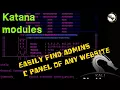 KATANA - How to find admin panel of any website Katana tool Kali Nethunter SAMSTECH