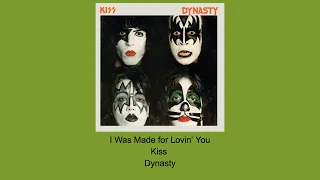 i was made for lovin you kiss instrumental