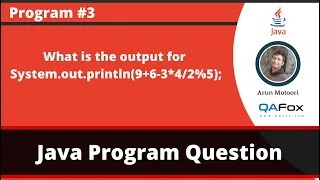 Java Program - What is the output for System out println 9 6-3 5