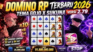 latest hgi version 2 79 update new higgs domino rp mod apk x8 speeder gojo x sukuna theme