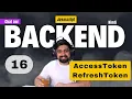 Access Token and Refresh Token in Backend