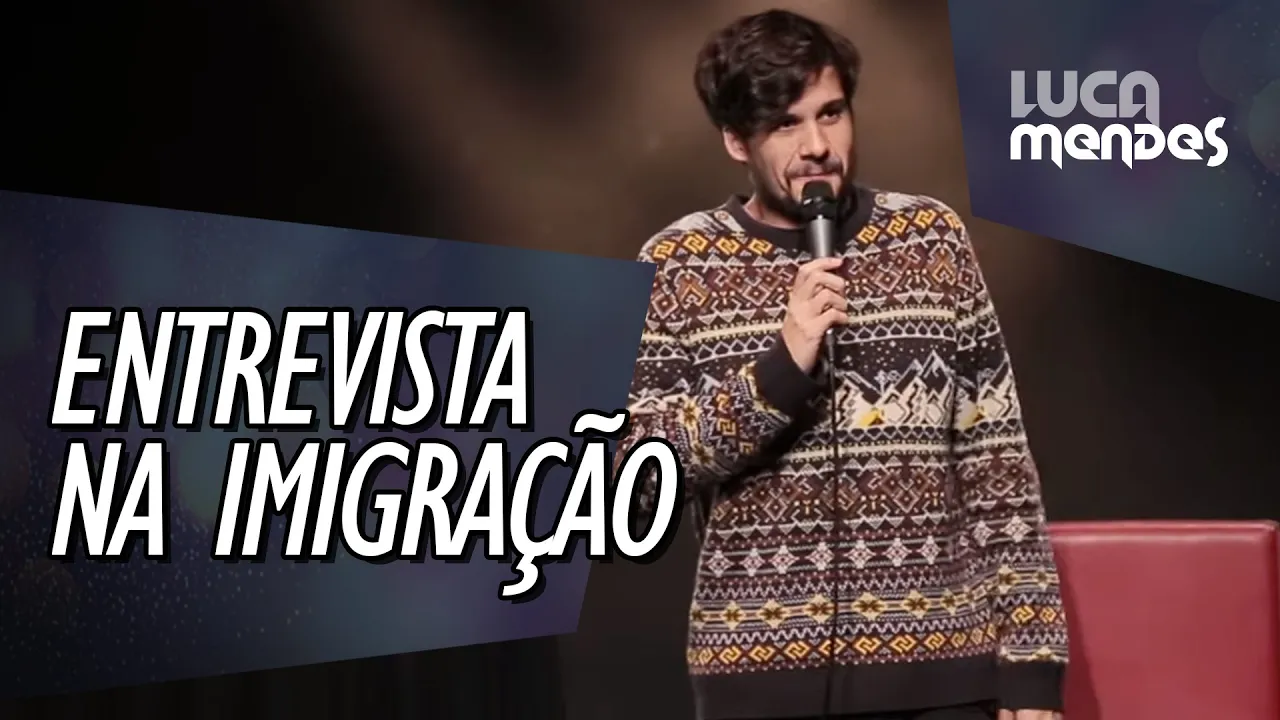 Quase Fui Barrado em Nova York - Luca Mendes - Stand up Comedy