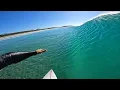 Download Lagu SURFING MAGIC WAVES UP THE COAST! (RAW POV)