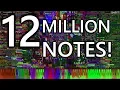 Black MIDI The 12 Days of Christmas - EXACTLY 12 MILLION NOTES